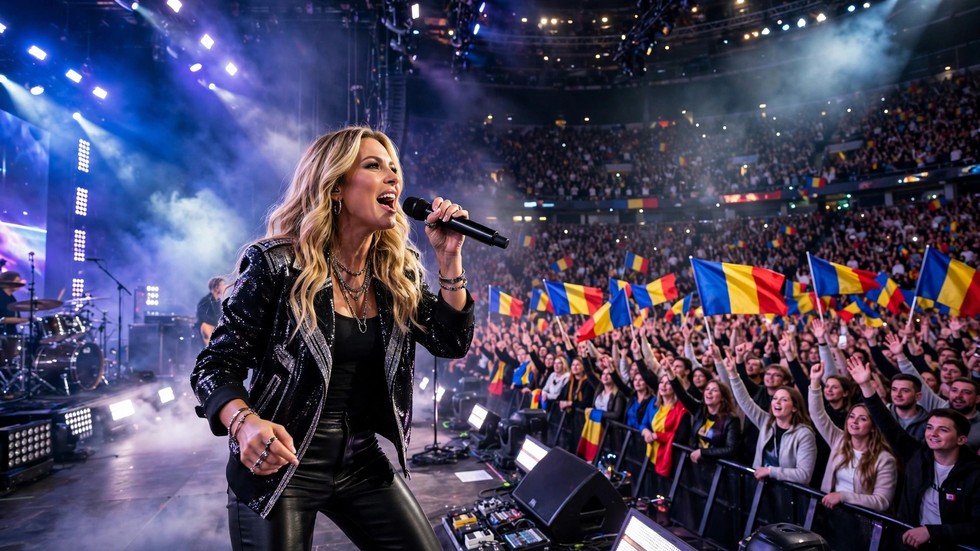 staruri internaționale România – Vedetă internațională pe scenă în fața fanilor români